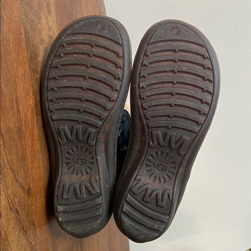 UGG Black and Tan Winter Boots - Picture 7 of 10
